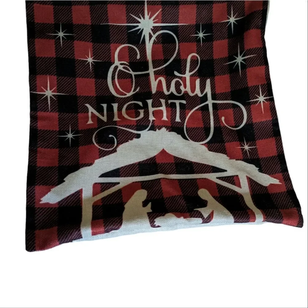 Christmas decorative throw pillow cases